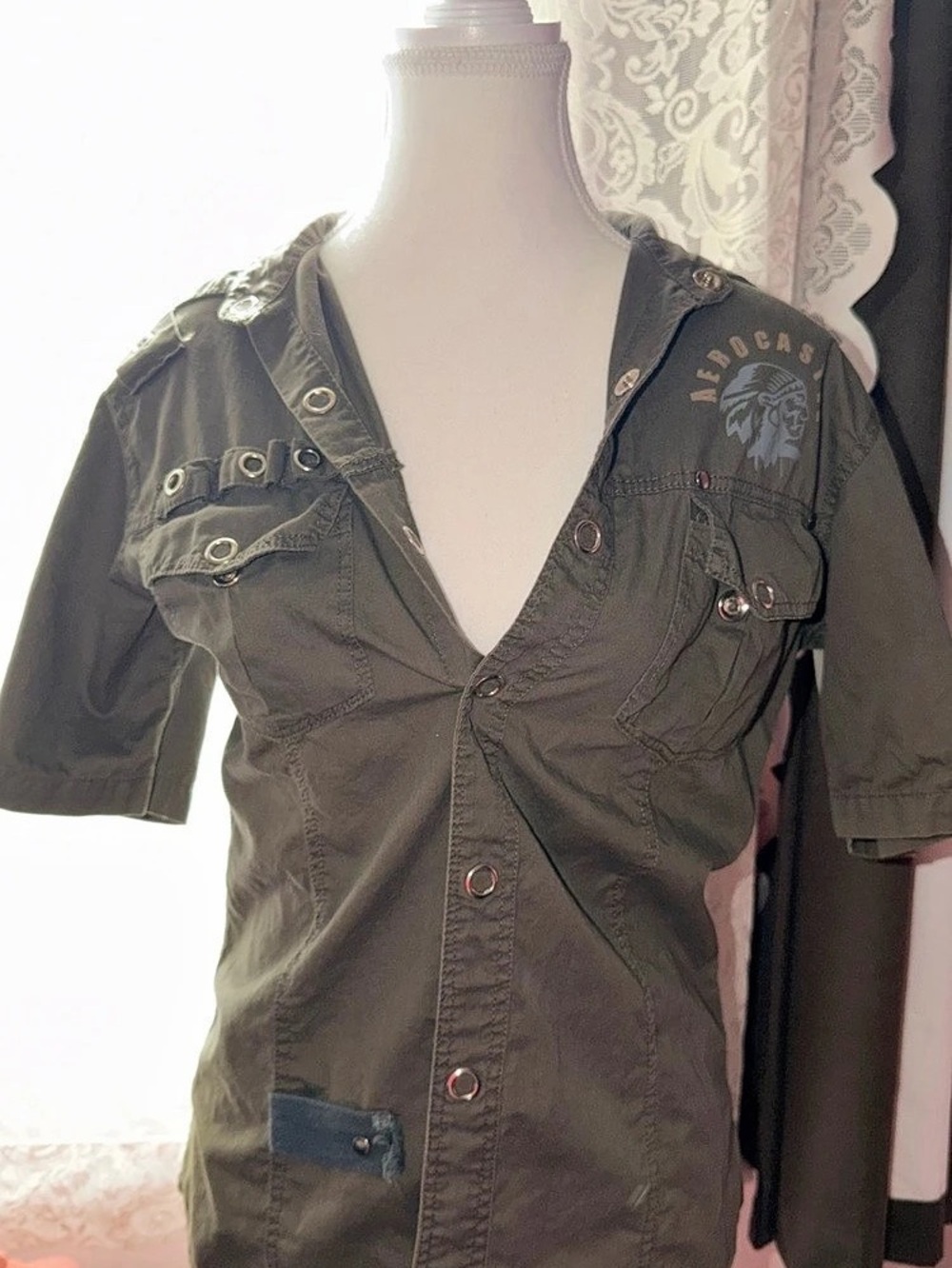 Aerocastle Olive Utility Jacket